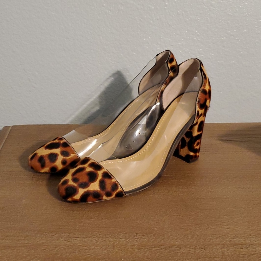 Classic leopard & illusional heels